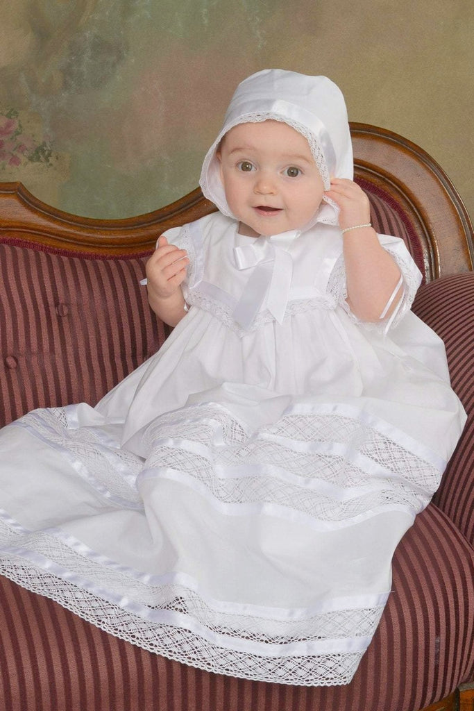 Lace Christening Gown Heirloom gown for girl or boy unisex keepsake ...