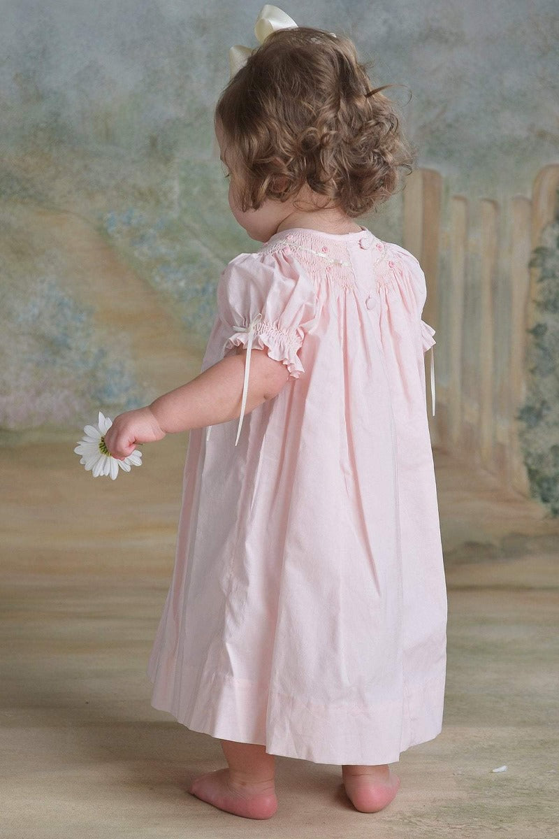 pink baby dress