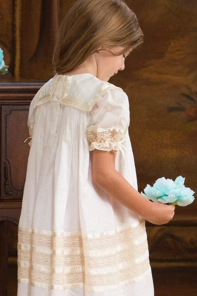 Strasburg Children's Classic Silk Flower Girl Dress